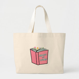 Bolso De Tela Gigante Taza Enemigos a Amantes (lector)