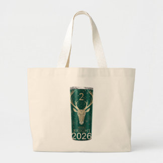 Bolso De Tela Gigante Taza navideña Merry Bright – Edición 2026
