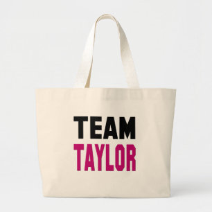 Bolso De Tela Gigante Team Taylor