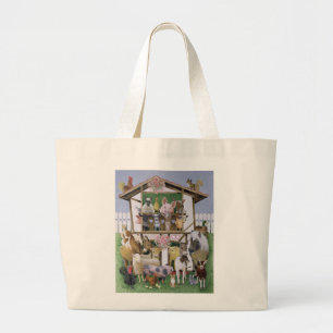 Bolso De Tela Gigante Teatro animal