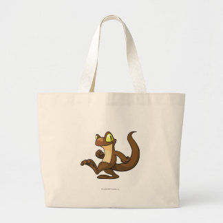 Bolso De Tela Gigante Techo Brown