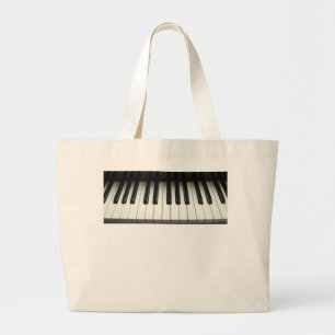 Bolso De Tela Gigante Teclado de piano