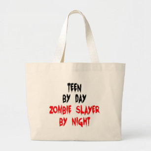 Bolso De Tela Gigante Teen Zombie Slayer