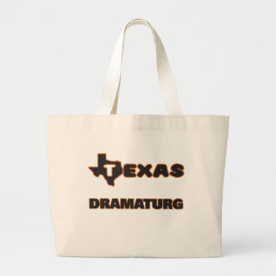 Bolso De Tela Gigante Tejas Dramaturg