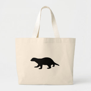 Bolso De Tela Gigante Tejón mielero