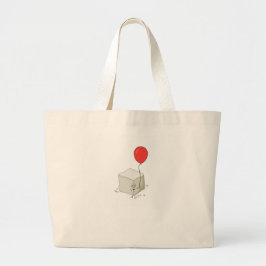 Bolso De Tela Gigante Tema de azúcar, cubo de azúcar