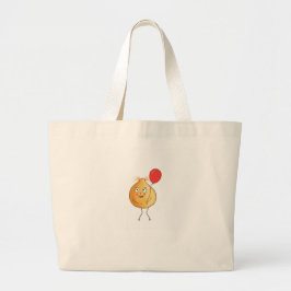 Bolso De Tela Gigante Tema de garbanzo, diseño de garbanzo