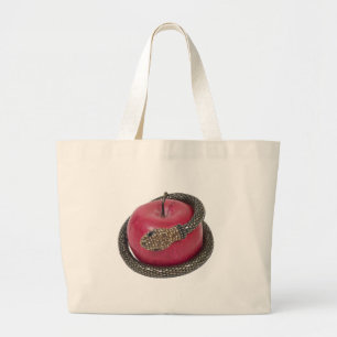 Bolso De Tela Gigante TemptationAppleSnake112311