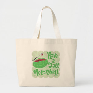 Bolso De Tela Gigante Ten Un Melon Ball Funny Watermelon Toon