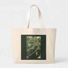 Bolso De Tela Gigante Tendón y Hoja de Gloria de la Mañana