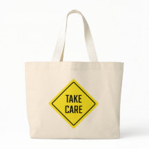 Tenga cuidado Jumbo Tote Bag