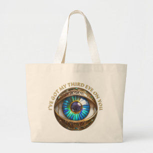 Bolso De Tela Gigante Tengo el tercer ojo en ti