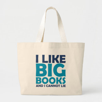Bolso De Tela Gigante Tengo gusto de los libros grandes y no puedo