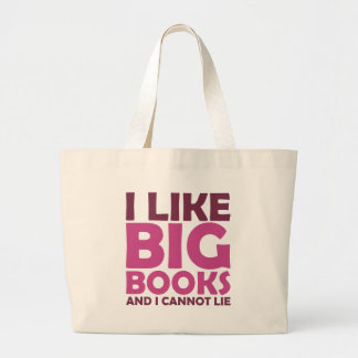 Bolso De Tela Gigante Tengo gusto de los libros grandes y no puedo