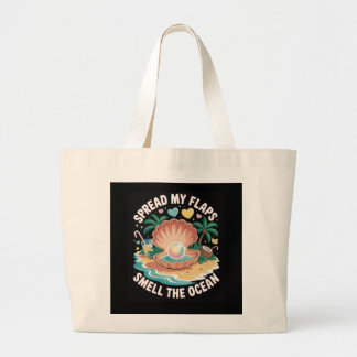 Bolso De Tela Gigante Tentación Tropical Abre mis Alas, Huele el Océano