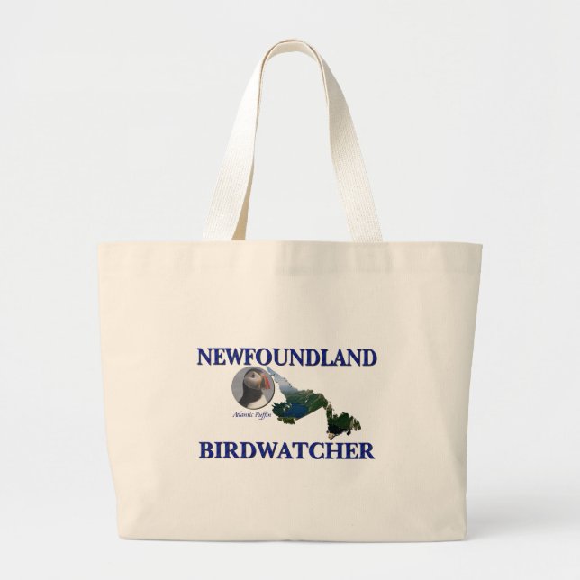 Bolso De Tela Gigante Terranova Birdwatcher (Frente)