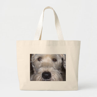 Bolso De Tela Gigante Terrier de trigo suavemente revestido