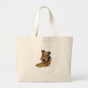 Bolso De Tela Gigante Terrier galés