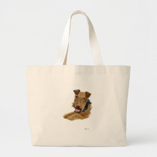 Bolso De Tela Gigante Terrier galés