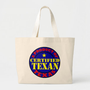 BOLSO DE TELA GIGANTE TEXÁN CERTIFICADO