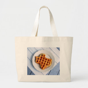 Bolso De Tela Gigante Texas Waffle