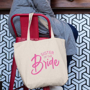 Bolso De Tela Gigante Texto personalizado para la novia