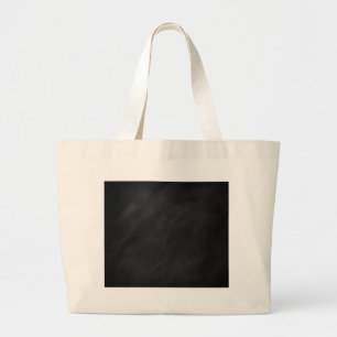 Bolso De Tela Gigante Textura del tablero de papel negro retro