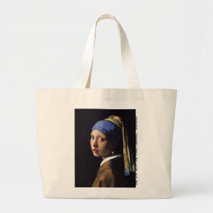 Bolso De Tela Gigante The Girl With The Pearl Earring Vermeer