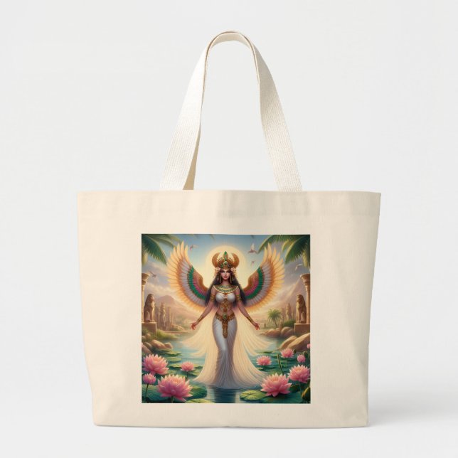 Bolso De Tela Gigante The Goddess Isis is All Things to All Men (Frente)