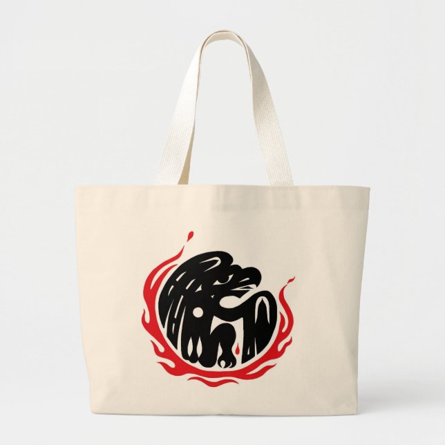 Bolso De Tela Gigante Thunderbird Phoenix (Frente)
