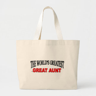 Bolso De Tela Gigante Tía más grande del mundo la gran
