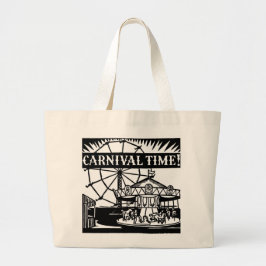 Bolso De Tela Gigante Tiempo de carnaval
