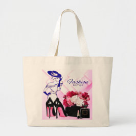 Bolso De Tela Gigante Tienda de moda Tote Bags