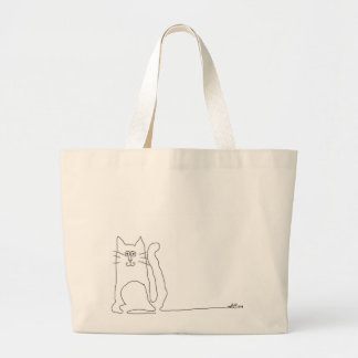 Bolso De Tela Gigante tiendas del gato del gato
