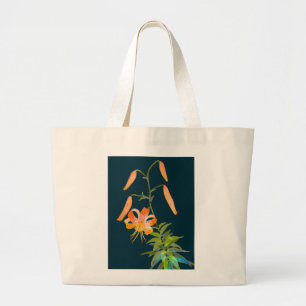 Bolso De Tela Gigante Tiger Lily Tote Bag