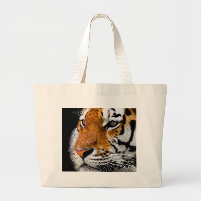 Bolso De Tela Gigante Tigre (Frente)