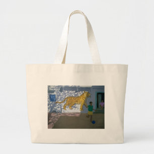Bolso De Tela Gigante Tigre la India