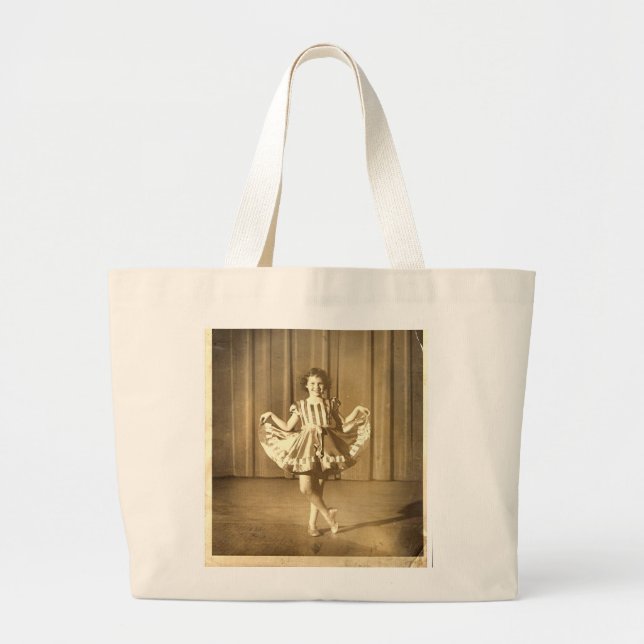 BOLSO DE TELA GIGANTE TINYDANCEE (Frente)