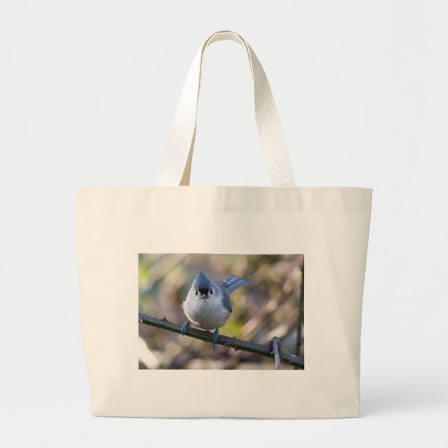 Bolso De Tela Gigante Titmouse (Frente)