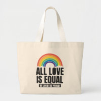 Todo el amor es igual orgullo LGBT igualdad de der