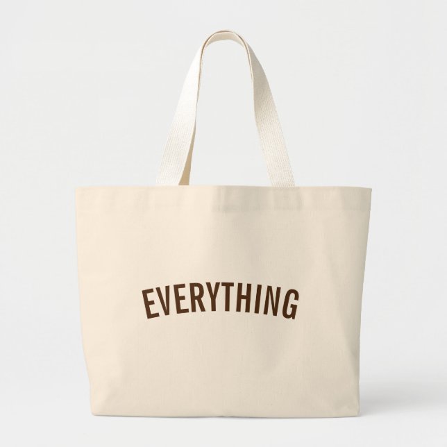 Bolso De Tela Gigante Todo realmente grande Bag-Weekender Bag-Giant (Frente)