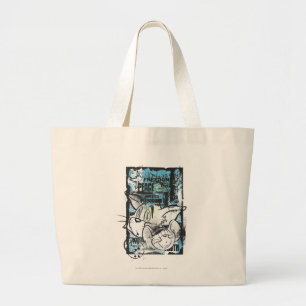 Bolso De Tela Gigante Tom y Jerry Grimey