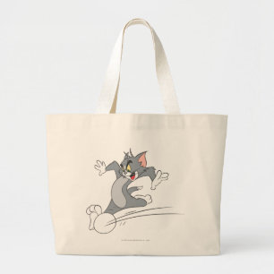 Bolso De Tela Gigante Tom y Jerry Soccer (fútbol) 3