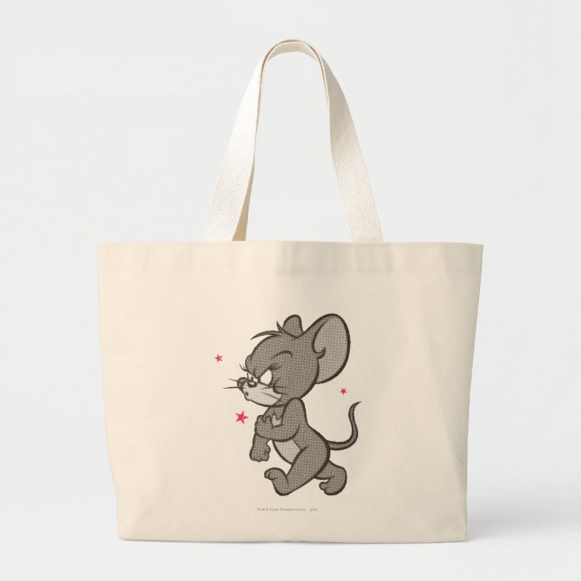 Bolso De Tela Gigante Tom y Jerry Tough Mouse 1 (Frente)