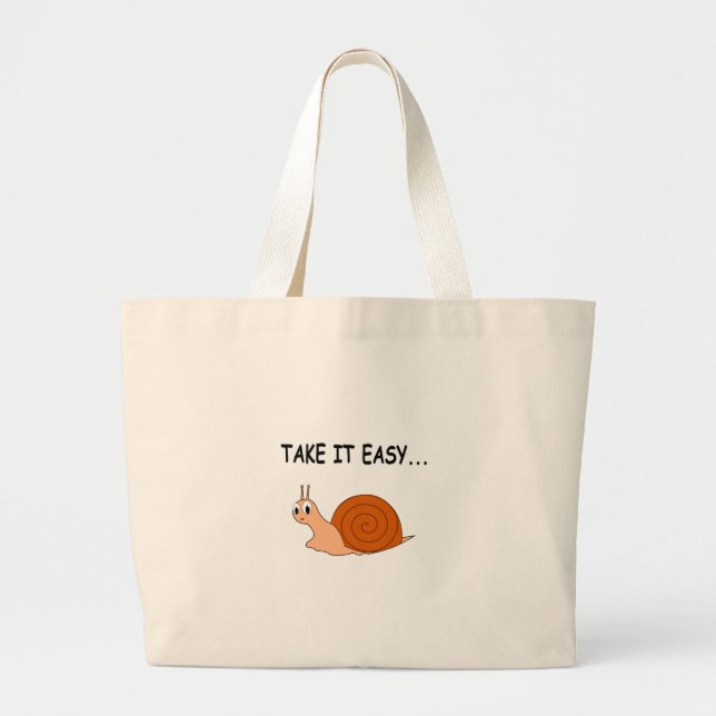 Bolso De Tela Gigante Tómalo Personalizado Fácil (Frente)
