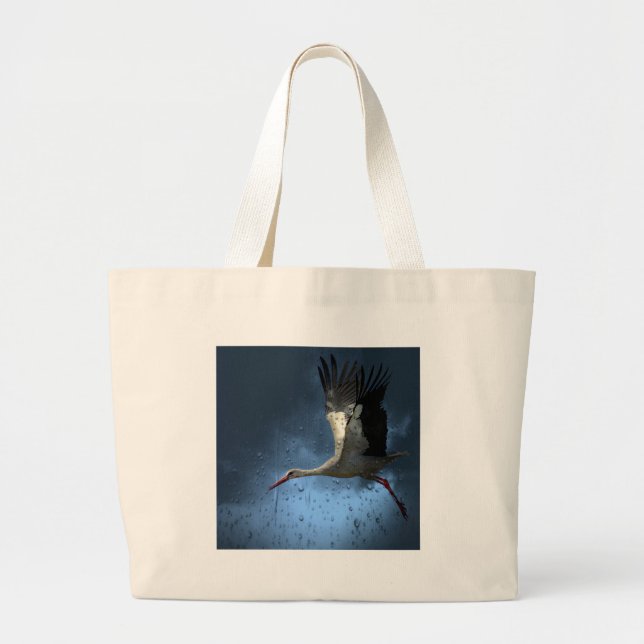 Bolso De Tela Gigante Tormenta (Frente)