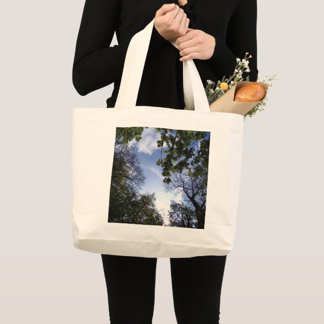 Bolso De Tela Gigante Tormenta arbórea - parte de la serie de árboles (Anverso (producto))