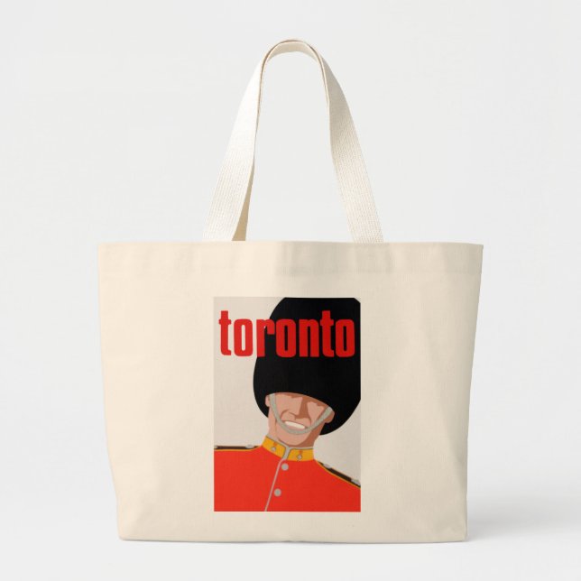 Bolso De Tela Gigante Toronto (Frente)