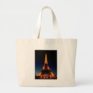 Bolso De Tela Gigante Torre Eiffel en París