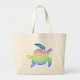 Bolso De Tela Gigante Tortuga